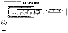 Wire side of female terminals