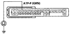 Wire side of female terminals