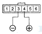 Terminal side of male terminals