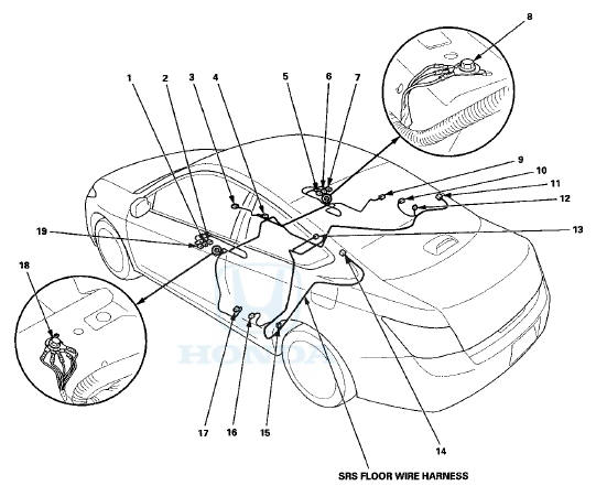 Roof Wire Harness (With moonroof)