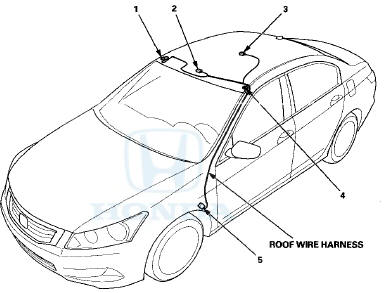 Driver's Door Wire Harness (4-door)