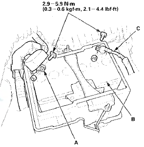 4. Apply multipurpose grease to the terminals to