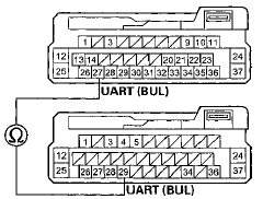 FRONT PASSENGERS POWER WINDOW SWITCH