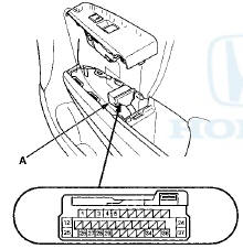 Wire side of female terminals