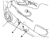 6. Check for continuity between the front passenger's