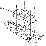 4. Install the switch in the reverse order of removal.