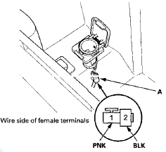 3. Inspect the connector terminals to be sure they are all