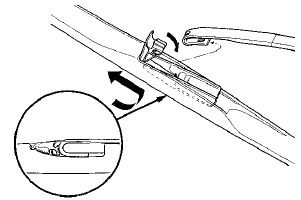 4. Test the wipers by turning the wiper switch on , If the