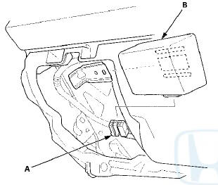 3. install the driver's door speaker crossover network