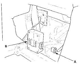 3. Install the passenger's door speaker crossover