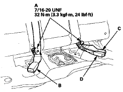 3. Fold down the rear seat-back.