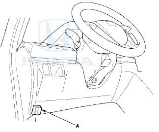 3. Turn the ignition switch to ON (II).