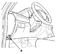 3. Turn the ignition switch to ON (II), but do not start the