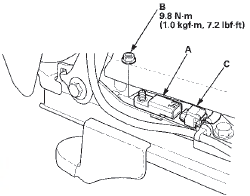 2. Reinstall t h e f r o n t d r i v e r ' s seat (see page 20-194).