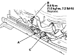 2. Install t h e recline cover (see page 20-208).