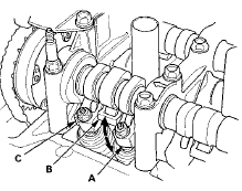 14. Exhaust side: With the specified air pressure applied,