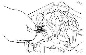 7. If the plastigage measures too wide or too narrow,