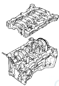 12. Remove the rod caps/bearings. Keep all the