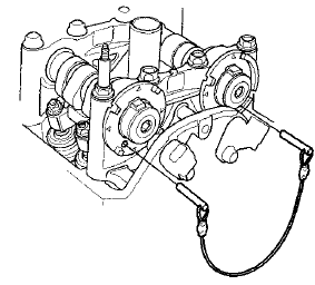 13. Check the chain case oil seal for damage. If the oil seal