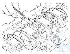 4. If the connecting rod end play is beyond the service