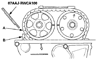 7. Remove the oil pan (see page 7-11).