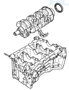 14. Remove the CKP pulse plate from the crankshaft (see