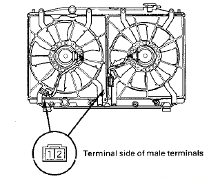 2. Test the motor by connecting battery power to