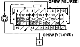 OIL PRESSURE SWITCH CONNECTOR