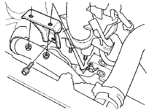 11. Disconnect the vacuum hose (A) from the intake