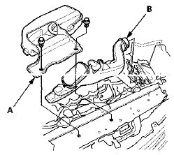 5. Drain the engine coolant (see page 10-6).