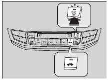 Pressing the button turns the