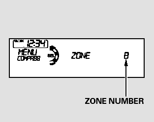 5. Once the correct zone is displayed,