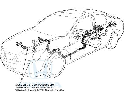 Check all clamps, and make sure they are properly positioned and tightened.