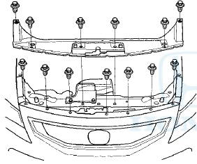 3. Do the battery removal procedure (see page 22-92).