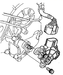 6. Remove the transmission range switch.