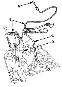 9. Remove the park pin switch/A/T gear position
