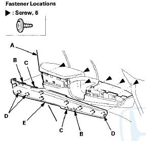 13. Install the door panel in the reverse order of removal,