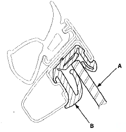 7. Attach the plastic cover making sure it is sealed