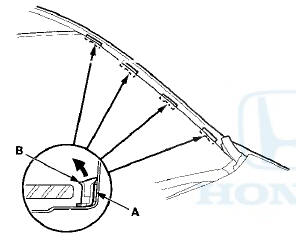2. Clean the body bonding surface with a shop towel