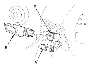 3. Install the sensor in the reverse order of removal. Be