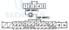 PASSENGER'S UNDER-DASH FUSE/RELAY