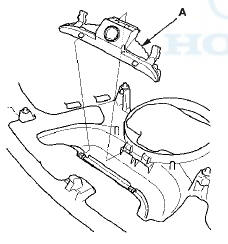 6. Install the light in the reverse order of removal.
