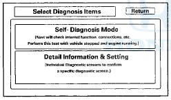 4. When the navigation unit has hard error codes, the
