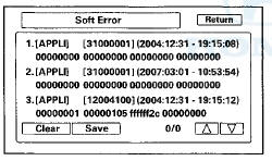 3. After selecting Clear then selecting Yes, both Hard