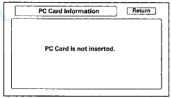 If the factory provides a PC card and instructs you to