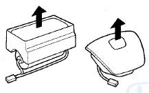 • To prevent damage to the airbag, keep it away from