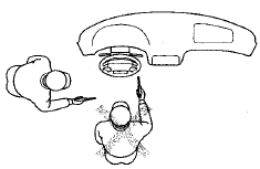 • For proper disposal of a damaged airbag, refer to