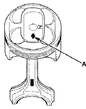5. Position the piston in the cylinder, and tap it in using